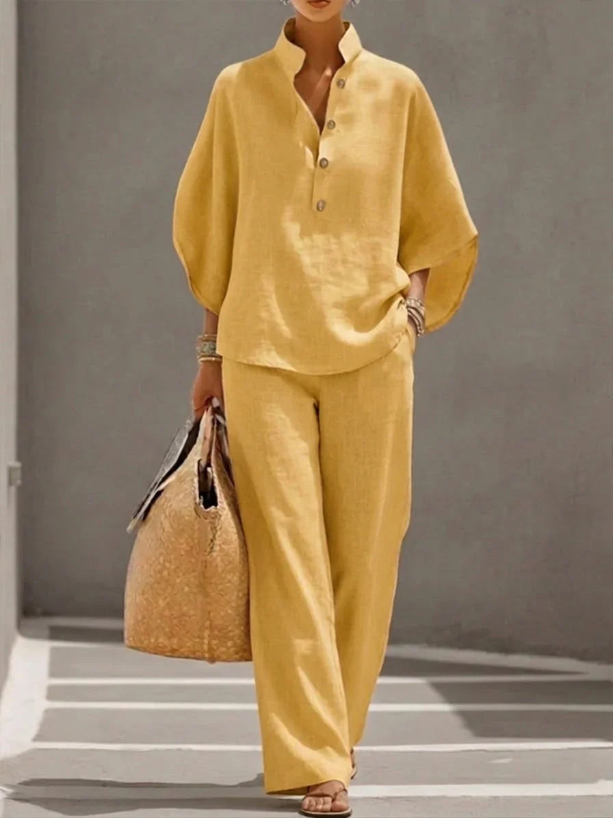 MARIBEL | CONJUNTO DE LINO