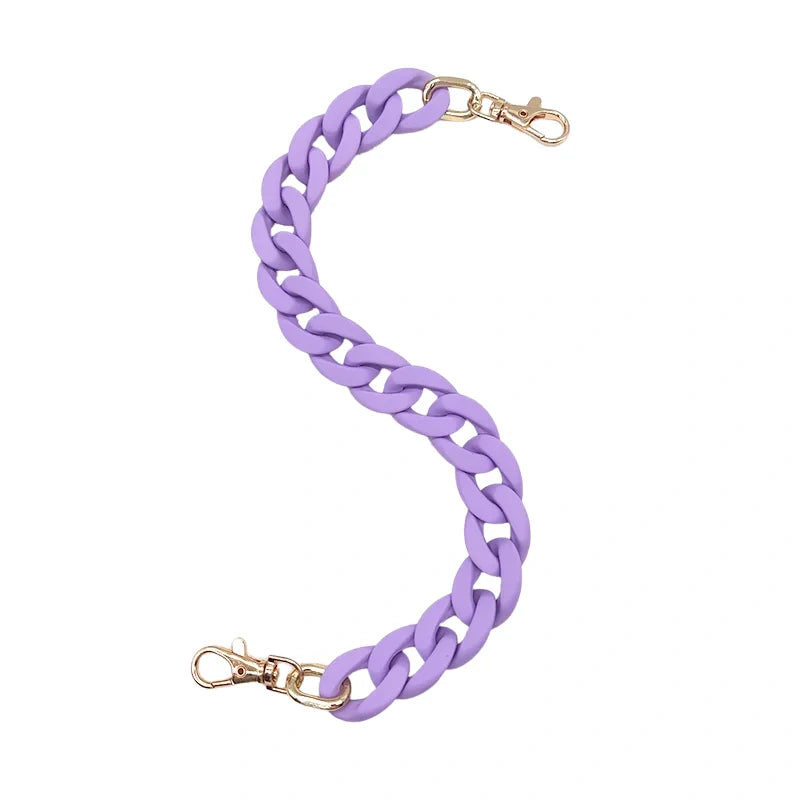 CADENA ACRILICA PARA BOLSO | 25CM