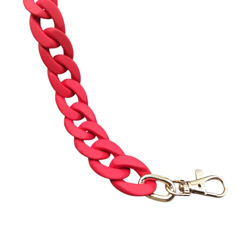 CADENA ACRILICA PARA BOLSO | 25CM