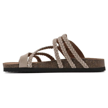 Sandalias Hayleigh de corcho trenzado