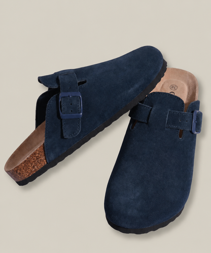 Sandalias de gamuza