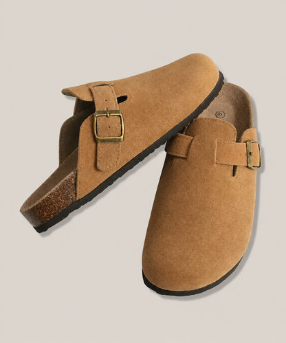 Sandalias de gamuza