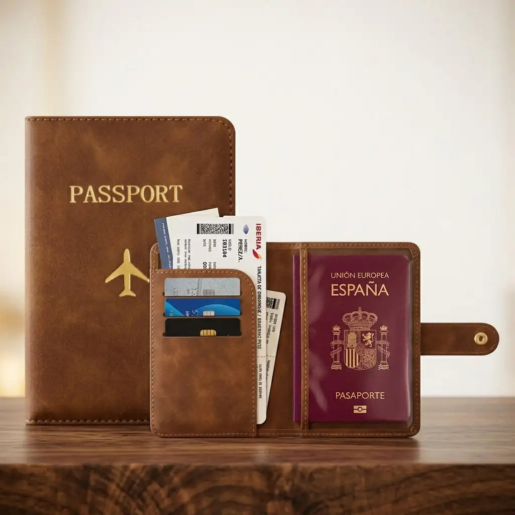 PORTAPASAPORTES | CARTERA DE VIAJE