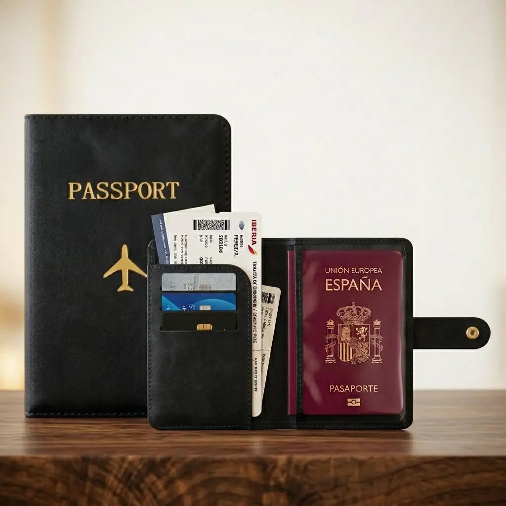 PORTAPASAPORTES | CARTERA DE VIAJE
