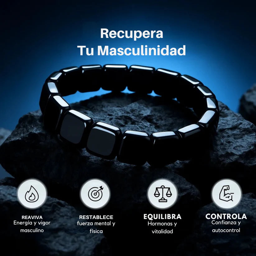 Pulsera Fortem Hematita