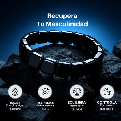 Pulsera Fortem Hematita
