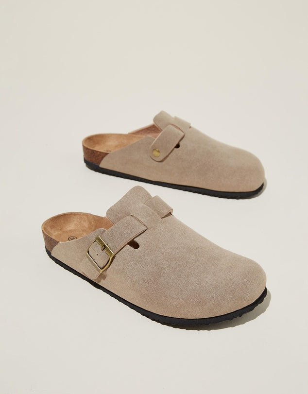 Sandalias de gamuza