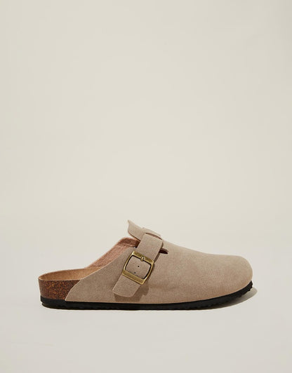 Sandalias de gamuza