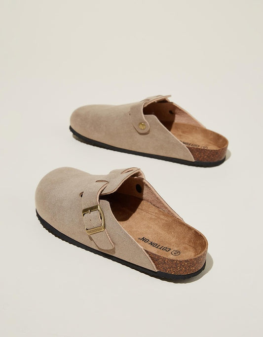 Sandalias de gamuza