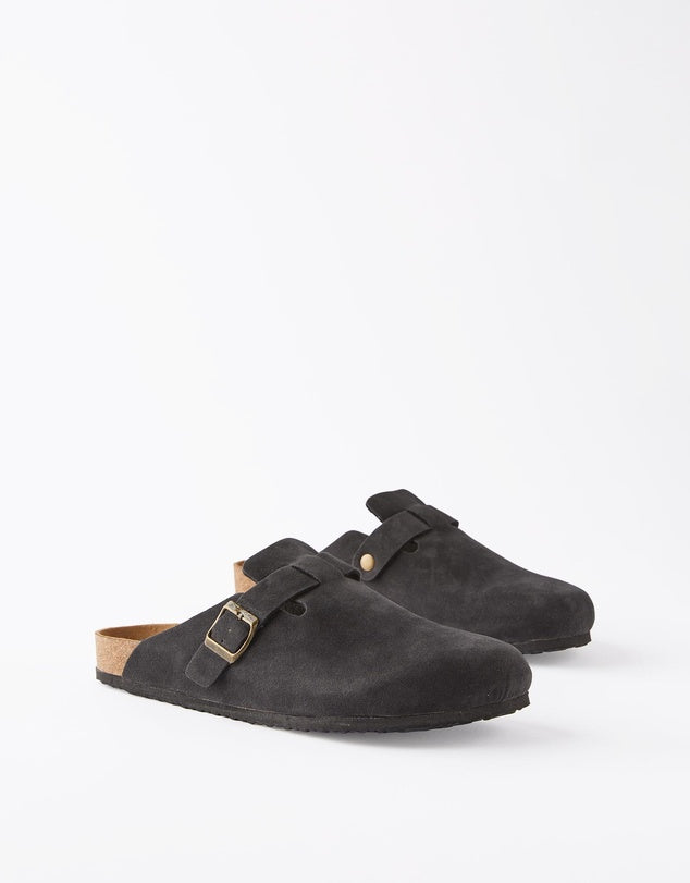 Sandalias de gamuza