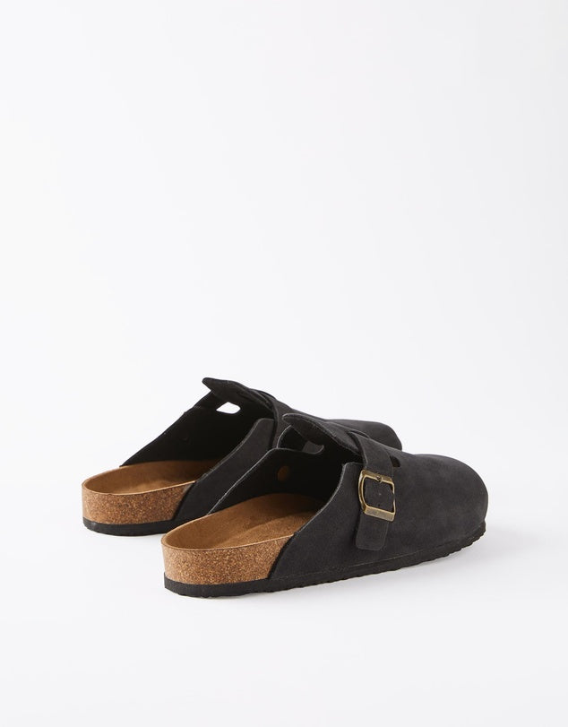 Sandalias de gamuza