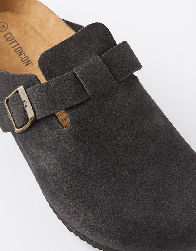 Sandalias de gamuza