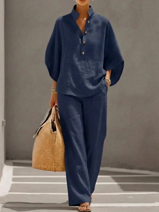 MARIBEL | CONJUNTO DE LINO