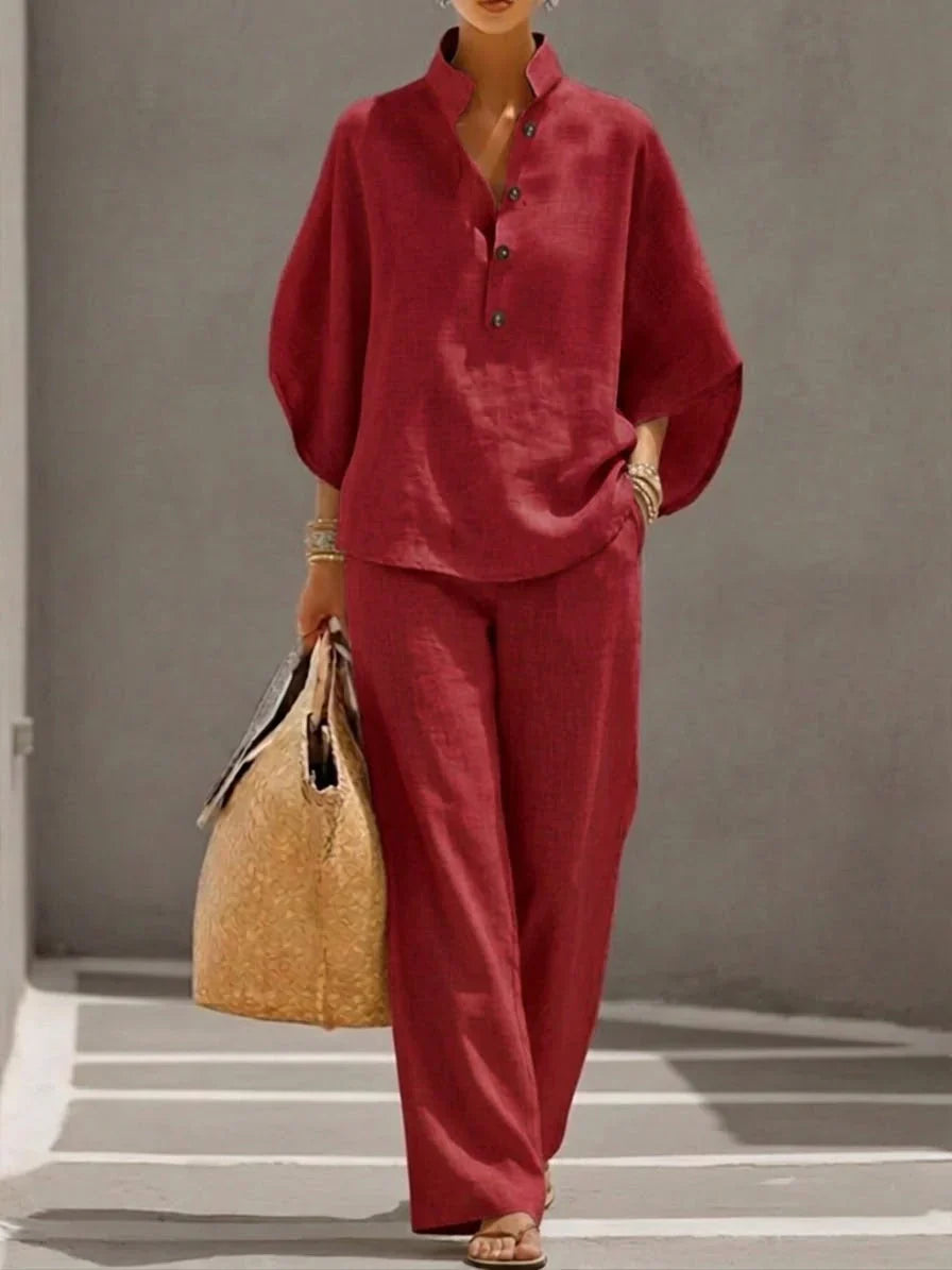 MARIBEL | CONJUNTO DE LINO