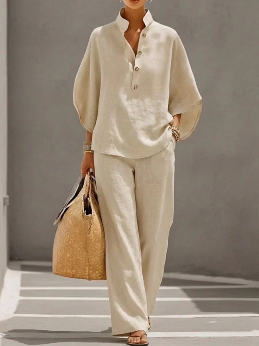 MARIBEL | CONJUNTO DE LINO